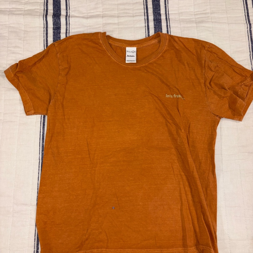 Iets Frans Orange Short Sleeve Tee
